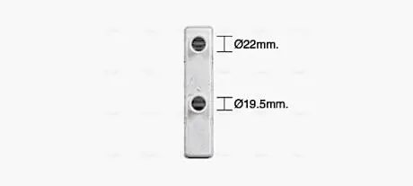 Теплообмінник, Система опалення салону AVA QUALITY COOLING HD6329
