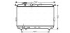 Радіатор охолодження HYUNDAI SONATA IV (EF) (98-) (AVA) AVA QUALITY COOLING HY2106 (фото 1)