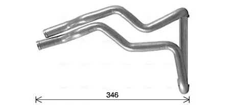 AVA HYUNDAI Радіатор опалення Elantra 06- AVA QUALITY COOLING HY6482