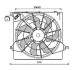 AVA HYUNDAI Вентилятор радіатора (дифузор в зборі) SANTA FE II 09- AVA QUALITY COOLING HY7562 (фото 1)