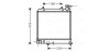 Радиатор системы охлаждения двигателя AVA QUALITY COOLING HYA2085 (фото 1)