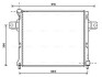Радіатор системи охолодження двигуна AVA QUALITY COOLING JEA2064 (фото 1)