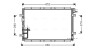 Радiатор AVA QUALITY COOLING KA 5030 (фото 1)