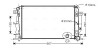 Радiатор AVA QUALITY COOLING MS 2402 (фото 1)