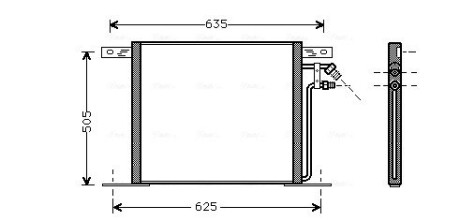 Радiатор AVA QUALITY COOLING MS 5220