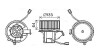 AVA DB Вентилятор салону W204, S204, C218, X218 AVA QUALITY COOLING MS8628 (фото 1)