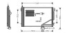 Радіатор кондиціонера AVA QUALITY COOLING MSA5298D (фото 1)