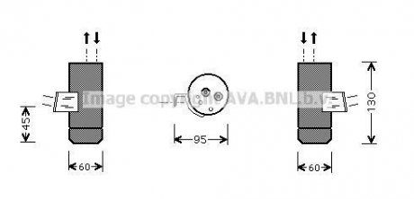 Осушувач, Система кондиціонування повітря AVA QUALITY COOLING MSD292 (фото 1)