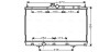 Радиатор охлаждения MITSUBISHI OUTLANDER (CU2, 5W) (03-) (аналог MTА2183) (AVA) AVA QUALITY COOLING MT2183 (фото 1)