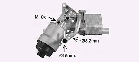 Охолоджувач оливи AVA QUALITY COOLING OL3702H