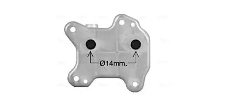 AVA OPEL Масляний радіатор Corsa C, Combo Tour, Meriva 1.7CDTI 03- AVA QUALITY COOLING OL3716