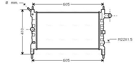 Радiатор AVA QUALITY COOLING OLA 2023