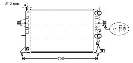 Радiатор AVA QUALITY COOLING OLA 2255