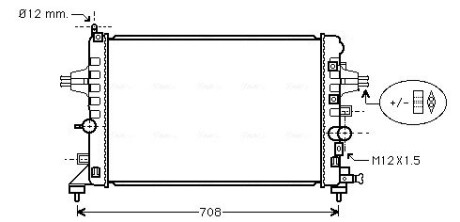 Радiатор AVA QUALITY COOLING OLA 2363