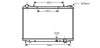 AVA OPEL Радіатор охолодження двиг. FRONTERA (1999) 2.2 DTI AVA QUALITY COOLING OLA2441 (фото 1)