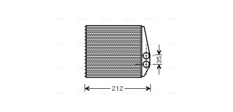 Радиатор отопителя opel (ava) AVA QUALITY COOLING OLA6354