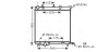 Радіатор охолодження двигуна AVA QUALITY COOLING PE2368 (фото 1)