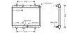 AVA CITROEN Радіатор охолодження (автомат) C5 2,0 04- AVA QUALITY COOLING PEA2280 (фото 1)