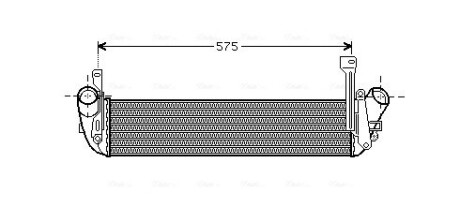 Інтеркулер AVA QUALITY COOLING RT4346