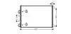 AVA RENAULT Радіатор кондиціонера (конденсатор) Grand Scenic II, Megane II AVA QUALITY COOLING RT5422 (8200325004) (фото 1)