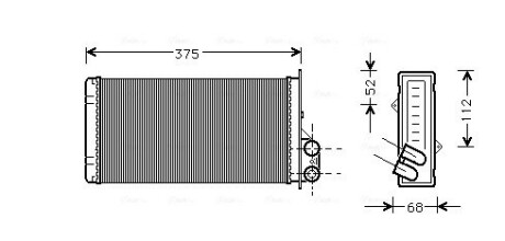 Радiатор опалення AVA QUALITY COOLING RT 6226