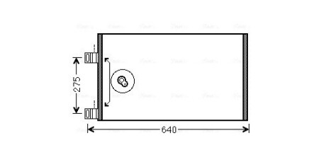 Радiатор AVA QUALITY COOLING RTA 5444