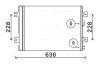 Радіатор кондиціонера DACIA;RENAULT;ВАЗ (AVA) AVA QUALITY COOLING RTA5467D (фото 1)