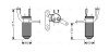 AVA RENAULT Осушувач кондиціонера CLIO II, KANGOO Express 01- AVA QUALITY COOLING RTD428 (фото 1)