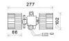 AVA SKODA вентилятор салону Felicia 94-,VW Caddy II AVA QUALITY COOLING SA8022 (фото 1)