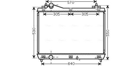 Радиатор AVA QUALITY COOLING SZ 2104