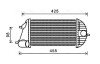 AVA SUZUKI Інтеркулер Swift IV 1.3DDiS 10- AVA QUALITY COOLING SZA4123 (фото 1)