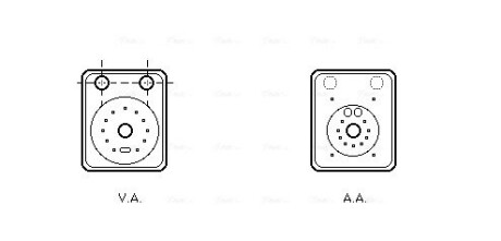 Охолоджувач оливи AVA QUALITY COOLING VN3093