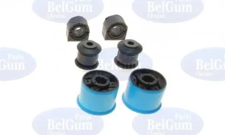 Комплект передньої підвіски VW Caddy/Golf/Passat/Tiguan/Touran 05- (d=23mm) (4 сайлент.важ./2 тяж.стаб./2 втулк.стаб. d=23mm) BELGUM PARTS BGKIT-8