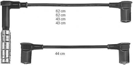 Высоковольтные провода BERU ZEF585