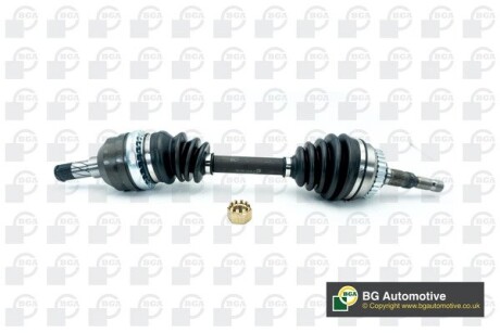 Полуось Astra/Vectra/Zafira 1.8-2.5 96-11 (33/34) 597mm Л. BGA DS9508LA