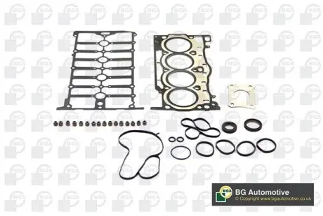 Комплект прокладок Golf/Fabia/Rapid 1.2TSI 12- (верхний) BGA HK9601