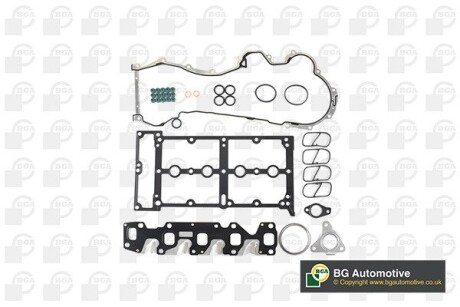 Комплект прокладок Astra/Corsa 1.3JTD 09- (верхний/без прокладки ГБЦ) BGA HN9505