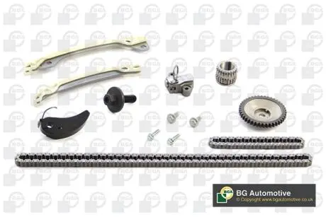 Комплект цепи ГРМ Kangoo/Megane III/Scenic III/IV 1.2/1.4TCe 09- (2 цепи) BGA TC7301FK