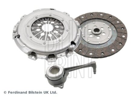 VW Комплект зчеплення (корзина+диск+вижимний) EOS (1F7, 1F8) 2.0 TFSI 06-15, GOLF V (1K1) 2.0 GTI 04-09, JETTA III (1K2) 2.0 TFSI 05-10, PASSAT B6 (3C2) 2.0 TFSI 05-10 BLUE PRINT ADBP300032