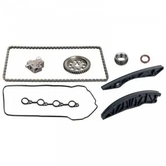 К-кт ланцюга i20,i30 1.4/1.6 (ланцюг+натягувач+2шт. напр.+2шт. шестерні + сальник +2шт. прокладки) BLUE PRINT ADBP730021