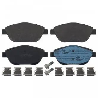 Тормозные колодки передние c3 BLUE PRINT ADP154208