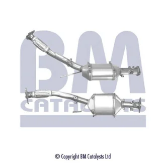 Сажовий фільтр NISSAN QASHQAI I, X-TRAIL II 2.0D 02.07-12.13 BM CATALYSTS BM11059