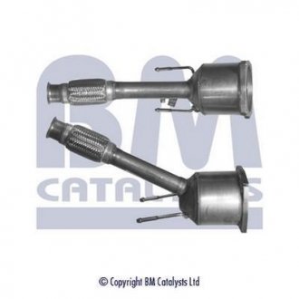 Каталізатор вихлопної системи Citroen C5/Peugeot 407 2.0HDi 04- BM CATALYSTS BM80307H (фото 1)