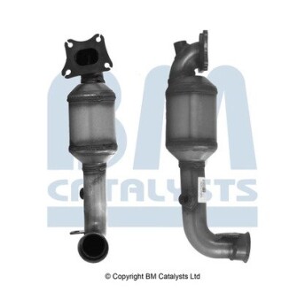 Каталізатор вихлопної системи Citroen C3/C4/Peugeot 108/2008/208/310/308 1.0/1.2 VTi 12- BM CATALYSTS BM92266H