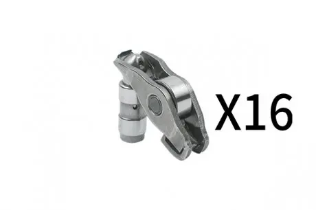 Набор гидрокомпенсаторов и роликовых рычагов 06e109417f (16x16), Borsehung B18209