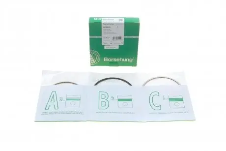 Поршневые кольца 2.0i (82.51mm/STD) (1.2-1.5-2) Borsehung B19039