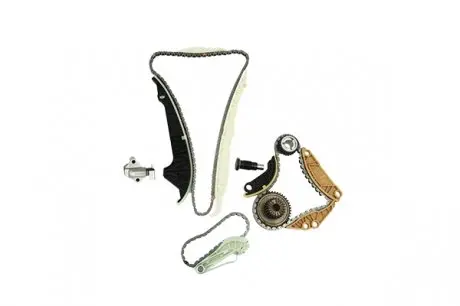 Комплект цепи ГРМ (планки, натяжители, звезды), Borsehung B19254