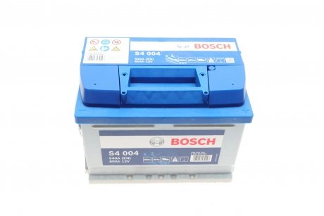 Аккумулятор 60Ah/540A (правый плюс) BOSCH 0 092 S40 040 (фото 1)