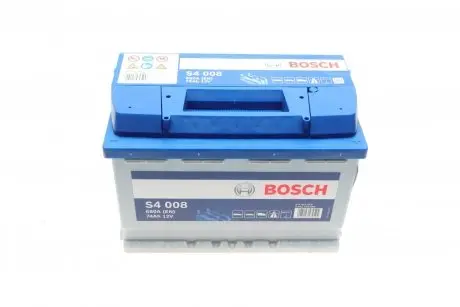 Аккумулятор 74Ah-12v (278x175x190),правый плюс, EN680 BOSCH 0 092 S40 080