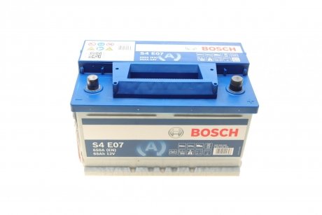 Аккумулятор 65Ah/650A (278x175x175/+R/B13) (Start-Stop EFB) BOSCH 0 092 S4E 070 (фото 1)